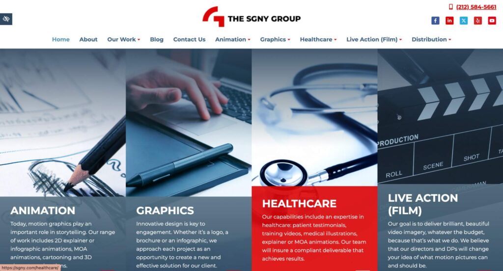 healthcare animation studio The SGNY Group