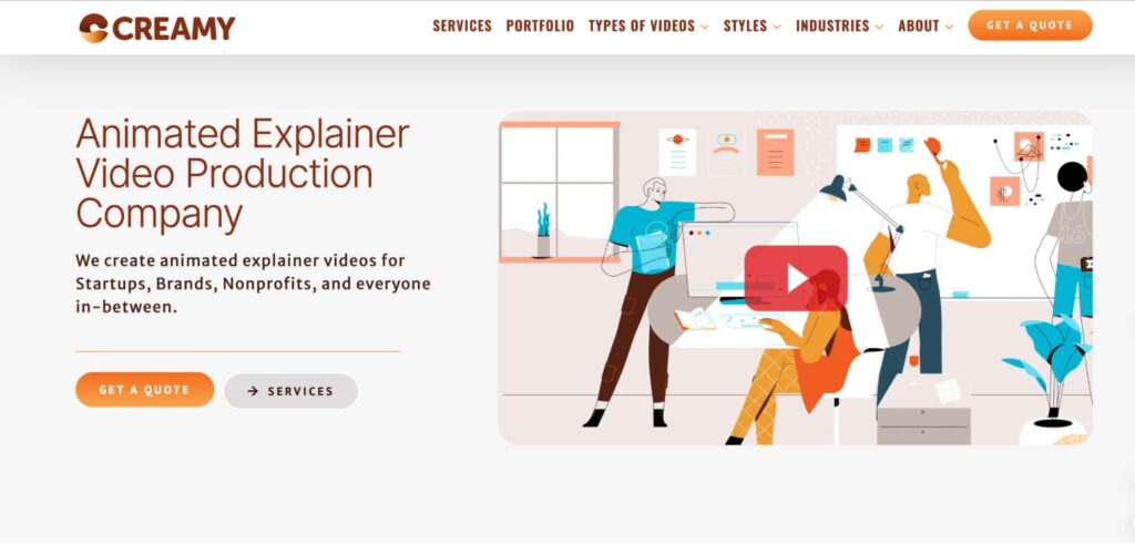 Training video production company: Creamy Animation