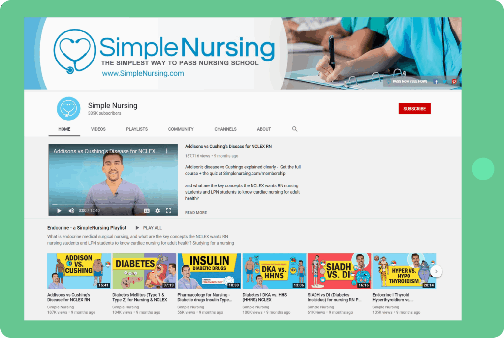 image 57 The Secret Helps Simple Nursing Videos Attract 200.000+ Learners