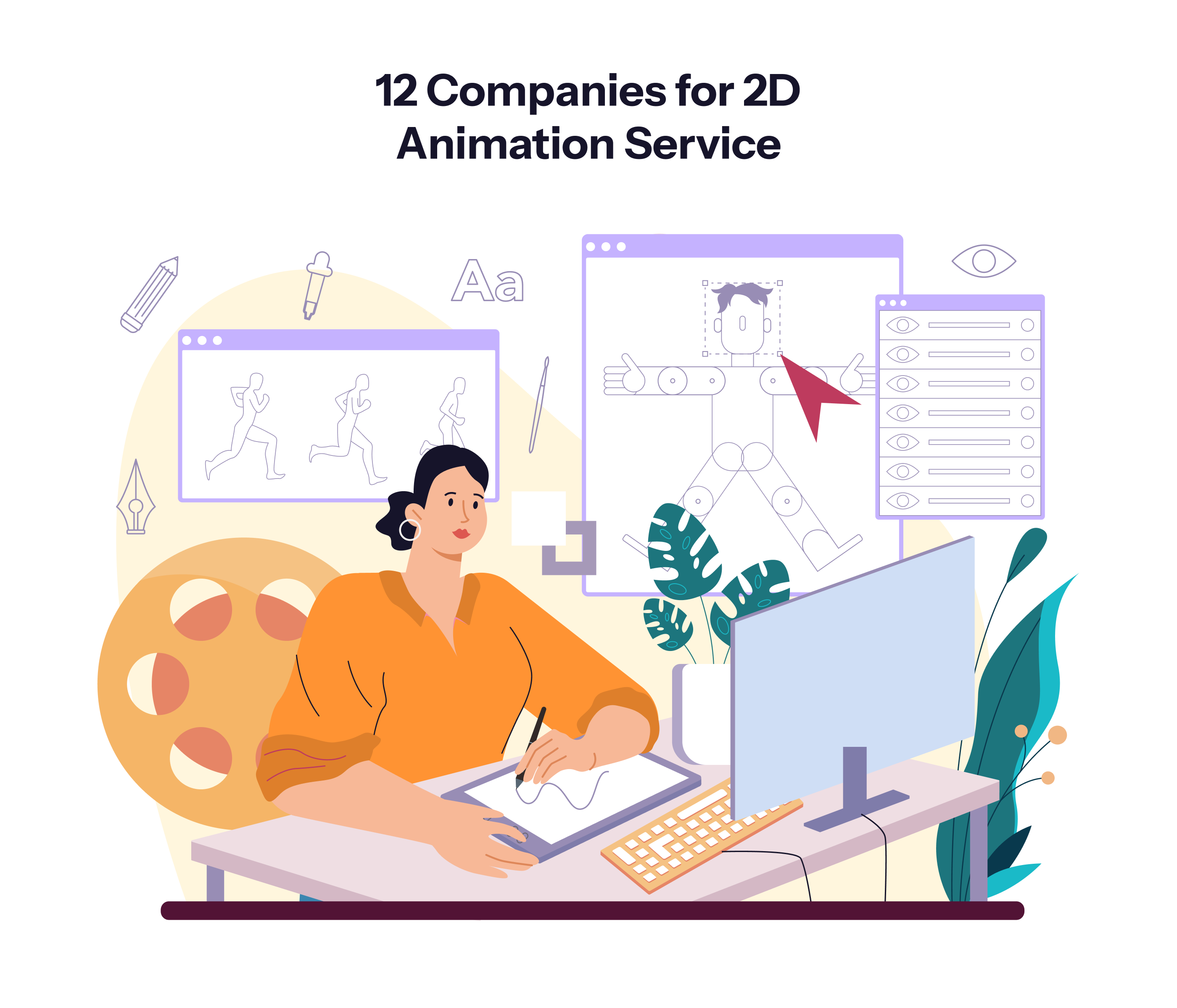 12 Companies for 2D Animation Service to Drive Sales in 2025
